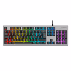 UNYKAch UK505450 tastiera Gaming USB QWERTY Portoghese Grigio - Vista aggiuntiva 5
