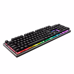 UNYKAch UK505450 tastiera Gaming USB QWERTY Portoghese Grigio - Vista aggiuntiva 6