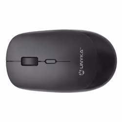 UNYKAch UK505446 tastiera Mouse incluso Ufficio RF Wireless QWERTY Portoghese Nero