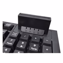 UNYKAch UK529182 tastiera Casa/ufficio USB QWERTY Portoghese Nero