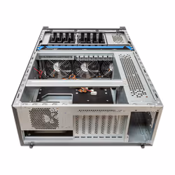 UNYKAch WS-SR630 Case server Rack Nero, Argento - Vista aggiuntiva 5