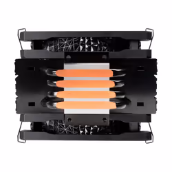 ABYSM Aire Snow IV ARGB Processore Raffreddatore d'aria 12 cm Nero 1 pz - Vista aggiuntiva 5