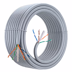 aiten data AI80.06.100.1, 305 m, Cat6, U/UTP (UTP), Grigio