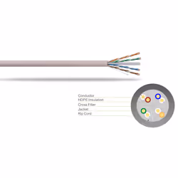 aiten data AI80.06.100.1 cavo di rete Grigio 305 m Cat6 U/UTP (UTP)