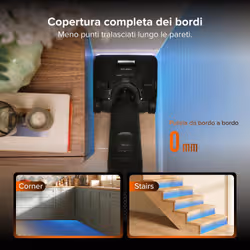 Roborock F25 Steam Lavapavimenti per Umido e Secco con Vapore fino a 180°C, 25.000 Pa, Autopulizia Intelligente con Asciugatura a 95°C, Zero Grovigli JawScrapers™, 180° UltraPiatto FlatReach™ 2.0, Fino a 80 Minuti di Autonomia - Vista aggiuntiva 5