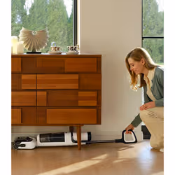 Tineco Floor ONE STRETCH S6 Aspirapolvere a bastone 2 in 1 Batteria Secco e bagnato Senza sacchetto Bianco - Vista aggiuntiva 2