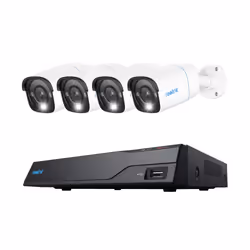 Reolink NVS8-8MB4, Cablato, Pallottola (forma), RJ-45, Interno/esterno, 700 lm, 6500 K