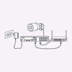 Reolink P430 Pallottola (forma) Telecamera di sicurezza IP Interno e esterno Parete - Vista aggiuntiva 4