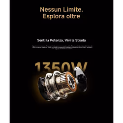 NAVEE ST3 Pro Monopattino Elettrico con doppia sospensione e Illuminazione ambientale Elegante Autonomia 75KM Potenza Max 1350W Gomma 10" e con Frecce Direzionali - Vista aggiuntiva 8