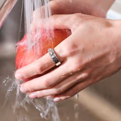 RingConn Gen 2 No Anello intelligente con activity tracker IP68 Rose Gold - Vista aggiuntiva 5