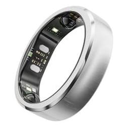RingConn Gen 3 No Anello intelligente con activity tracker IP68 Argento, Acciaio spazzolato