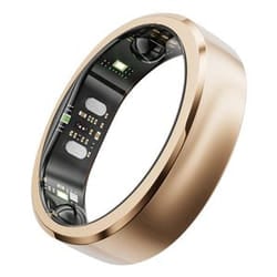 RingConn Gen 3 No Anello intelligente con activity tracker IP68 Oro, Acciaio spazzolato