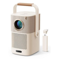 Yaber T2 Plus Proiettore a corto raggio 450 ANSI lumen LED 1080p (1920x1080) Marrone, Crema