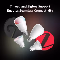 Aqara LED Bulb T2 Lampadina intelligente Bluetooth/Zigbee 10,5 W - Vista aggiuntiva 3