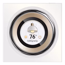 Aqara Touchscreen Dial V1, Amazon Alexa/Apple Siri/Google Home, Rotondo, Bianco, Cablato, 802.11a, 802.11b, 802.11g, Wi-Fi 4 ...