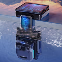 Wybot S3 Robot per Piscina Intelligente, Mappatura 3D, Auto-Ricarica e Auto-Svuotamento su Base, Monitoraggio in Tempo Reale (App/Cloud), Autonomia 180 min, Copertura fino a 300㎡ - Vista aggiuntiva 8