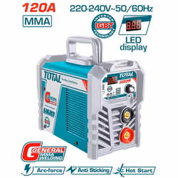 SALDATRICE INVERTER IGBT TOTAL CARATTERISTICHE TECNICHE: Tecnologia inverter IGBT Tensione in ingresso: 1~230V Frequenza: 50/ ...