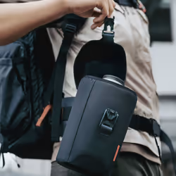PGYTECH P-CB-253 custodia e copertura per obiettivi di fotocamere Nero Poliestere, Poliuretano Custodia a sacchetto