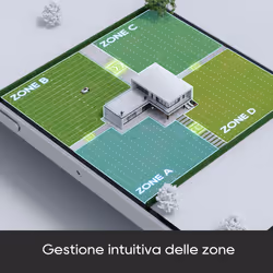 Dreame A1 Tagliaerba robotizzato Batteria Nero, Rosso, Argento - Vista aggiuntiva 4