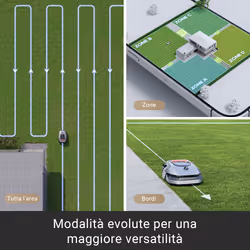 Dreame A1 Tagliaerba robotizzato Batteria Nero, Rosso, Argento - Vista aggiuntiva 7