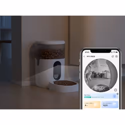 Imou PF1 4L distributore di cibo e acqua per cani e gatti Acciaio inox Bianco Gatto Alimentatore automatico per animali domestici - Vista aggiuntiva 7