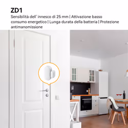 Imou Smart Alarm System - Include Centralina, 2 sentore porte/finestre, 1 sensore movimento ed un bottone SMART programmabile - Vista aggiuntiva 6