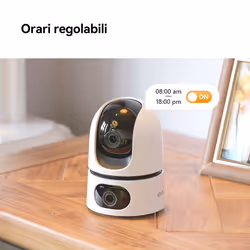 Imou Ranger Dual Telecamera da interno 8Mp con doppia ottica. Ottica fissa da 4Mp ed ottica motorizzata da 4Mp. Riconoscimento umano, animale e movimento - Vista aggiuntiva 5