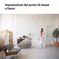 Imou Ranger Dual Telecamera da interno 8Mp con doppia ottica. Ottica fissa da 4Mp ed ottica motorizzata da 4Mp. Riconoscimento umano, animale e movimento - Vista aggiuntiva 8