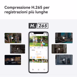 Imou Cell GO KIT 2K (3MP) Telecamera Wi-Fi Esterno/Interno Batteria Senza Fili, Rilevamento PIR/Umano, Visione Notturna a Colori, Audio Bidirezionale con Voce Personalizzata, IP65, Include Pannello solare e cavo prolunga - Vista aggiuntiva 4