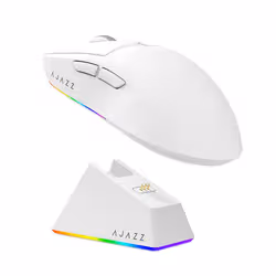 AJAZZ AJ139 V2 MC mouse Gaming Ambidestro RF Wireless + Bluetooth + USB Type-C Ottico 12000 DPI - Vista aggiuntiva 2