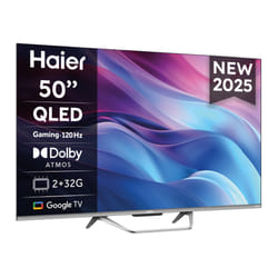 Haier H50Q80FUX 127 cm (50") 4K Ultra HD Smart TV Wi-Fi Grigio