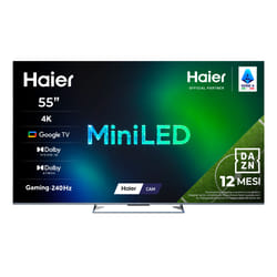 Haier H55M90GUX 139,7 cm (55") 4K Ultra HD Smart TV Wi-Fi Nero 500 cd/m²