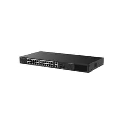 Ruijie Networks RG-ES228GS-LP switch di rete Gestito L2 Gigabit Ethernet (10/100/1000) Supporto Power over Ethernet (PoE) Desktop Nero