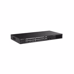 Ruijie Networks RG-ES228GS-LP switch di rete Gestito L2 Gigabit Ethernet (10/100/1000) Supporto Power over Ethernet (PoE) Desktop Nero - Vista aggiuntiva 2