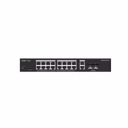 Ruijie Networks RG-ES220GS-LP switch di rete Gestito L2 Gigabit Ethernet (10/100/1000) Supporto Power over Ethernet (PoE) Desktop Nero - Vista aggiuntiva 5