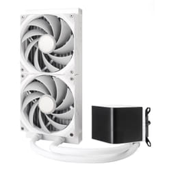 TRYX PANORAMA 280 Processore Kit di raffreddamento a liquido 14 cm Bianco 1 pz