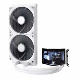 TRYX PANORAMA 280 Processore Kit di raffreddamento a liquido 14 cm Bianco 1 pz