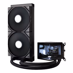 TRYX PANORAMA 240 Processore Kit di raffreddamento a liquido 12 cm Nero 1 pz