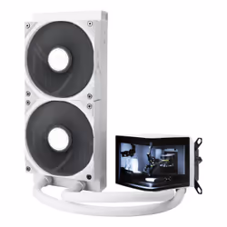 TRYX PANORAMA 240 Processore Kit di raffreddamento a liquido 12 cm Bianco 1 pz