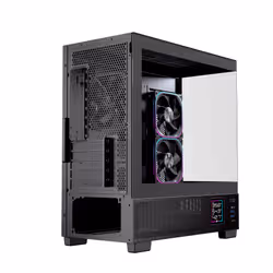 Einarex EXCS-SM-51DR-B computer case Micro Tower Nero - Vista aggiuntiva 7