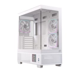 Einarex EXCS-PR-51DR-W computer case Midi Tower Bianco