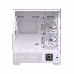 Einarex EXCS-PR-51DR-W computer case Midi Tower Bianco - Vista aggiuntiva 3