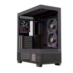Einarex EXCS-PR-51DR-B computer case Midi Tower Nero