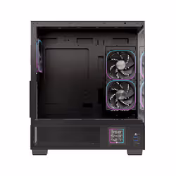 Einarex EXCS-PR-51DR-B computer case Midi Tower Nero - Vista aggiuntiva 3