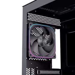 Einarex EXCS-PR-51DR-B computer case Midi Tower Nero - Vista aggiuntiva 8