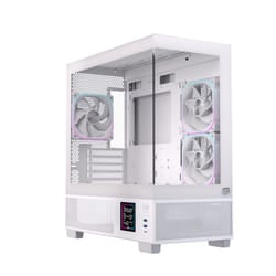 Einarex EXCS-SM-51DR-W computer case Micro Tower Bianco