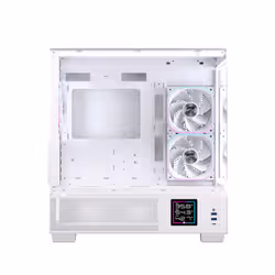 Einarex EXCS-SM-51DR-W computer case Micro Tower Bianco - Vista aggiuntiva 3