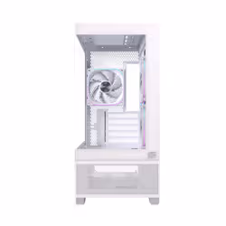 Einarex EXCS-SM-51DR-W computer case Micro Tower Bianco - Vista aggiuntiva 4