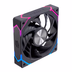 Einarex EXFN-12CS1-B sistema di raffreddamento per computer Case per computer Ventilatore 12 cm Nero 1 pz - Vista aggiuntiva 4