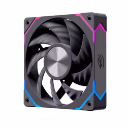 Einarex EXFN-12CS1-B sistema di raffreddamento per computer Case per computer Ventilatore 12 cm Nero 1 pz - Vista aggiuntiva 5
